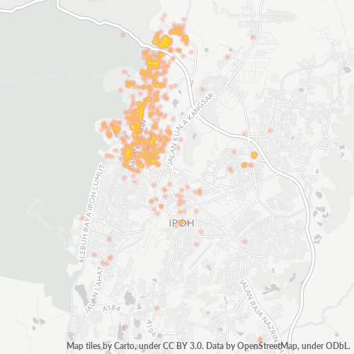 Dami ng Negosyo sa Postal Code 30020 - Ipoh, Perak