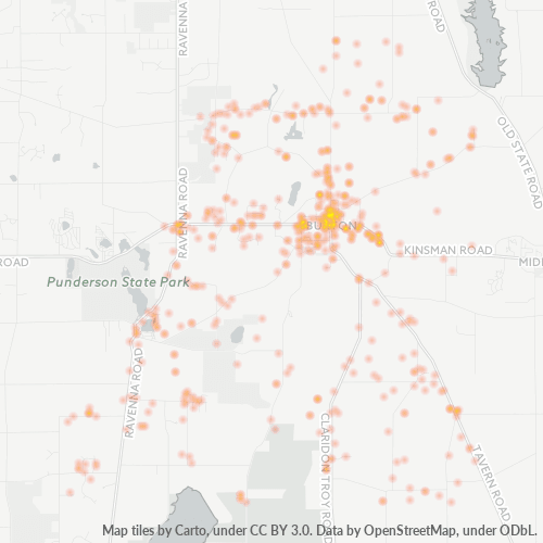 Mkusanyiko wa Biashara katika Posta 44021 - Ohio