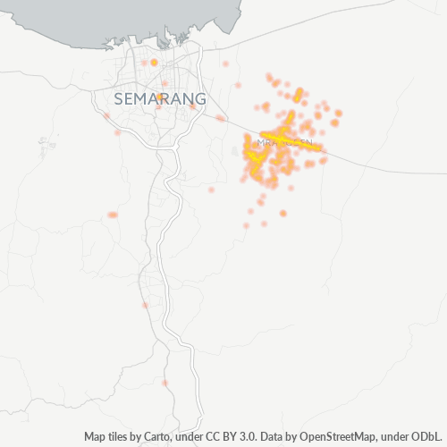 Dami ng Negosyo sa Postal Code 59567 - Semarang, Provinsi Jawa Tengah