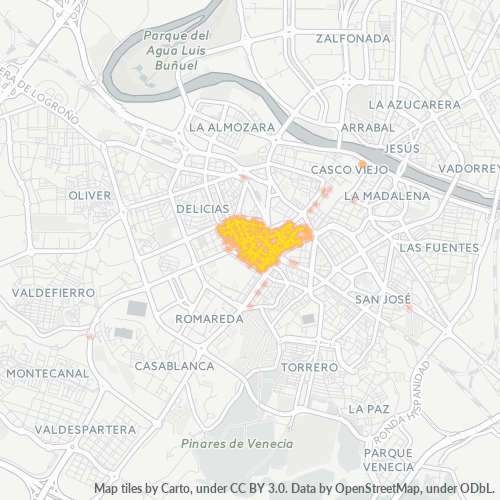 Dami ng Negosyo sa Postal Code 50005 - Zaragoza, Aragón