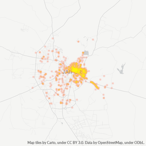Dami ng Negosyo sa Postal Code 302003 - Jaipur, Rajasthan