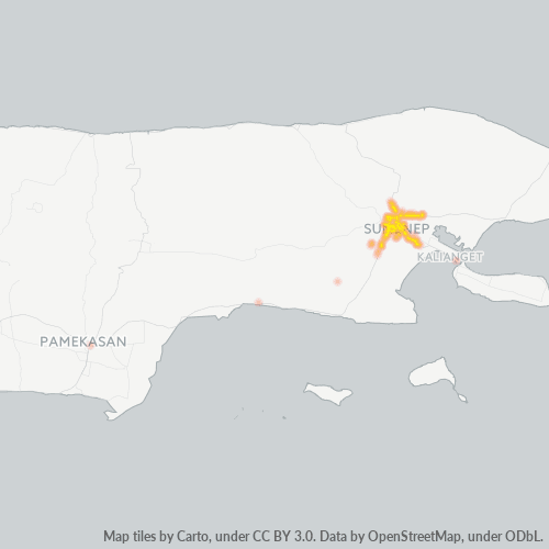 Dami ng Negosyo sa Postal Code 69417 - Sumenep, Silangang Java