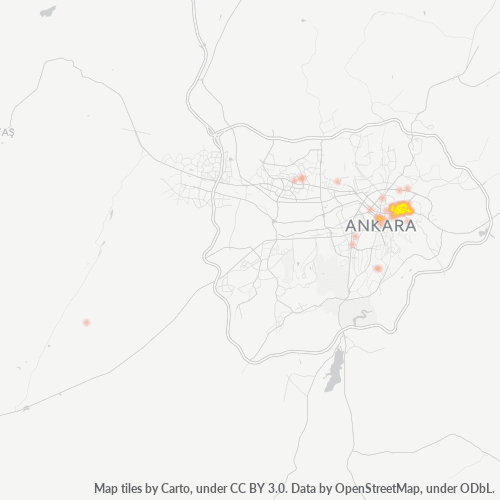 Dami ng Negosyo sa Postal Code 06340 - Mamak, Lalawigan ng Ankara