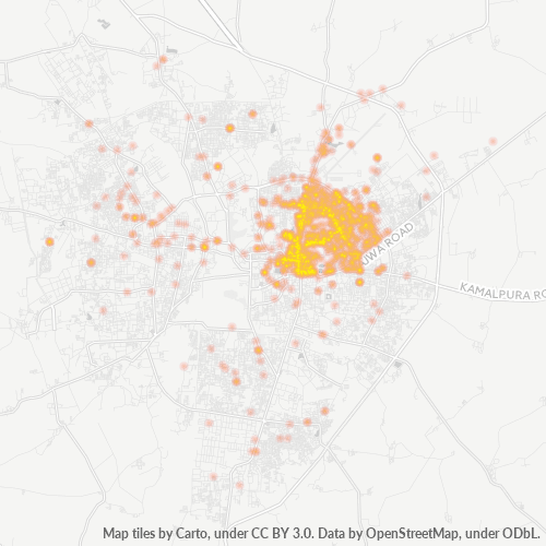 Dami ng Negosyo sa Postal Code 390006 - Vadodara, Gujarat