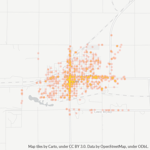 Mkusanyiko wa Biashara katika Posta 67124 - Pratt, Kansas
