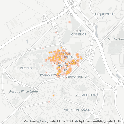 Bedrijfsconcentratie in Postcode 28932 - Móstoles, Madrid (autonome gemeenschap)