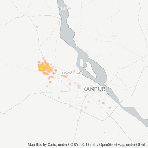 Dami ng Negosyo sa Postal Code 208016 - Kanpur, Uttar Pradesh