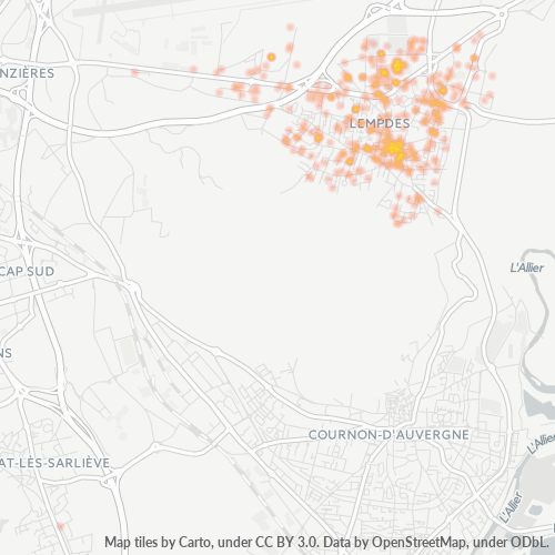 Dami ng Negosyo sa Postal Code 63370 - Lempdes, Auvergne