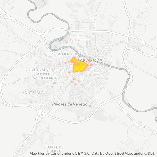 Dami ng Negosyo sa Postal Code 50004 - Zaragoza, Aragón