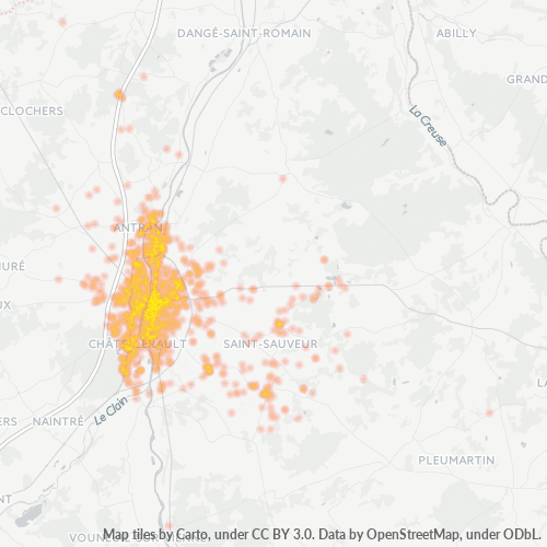 Dami ng Negosyo sa Postal Code 86100 - Senillé, Poitou-Charentes