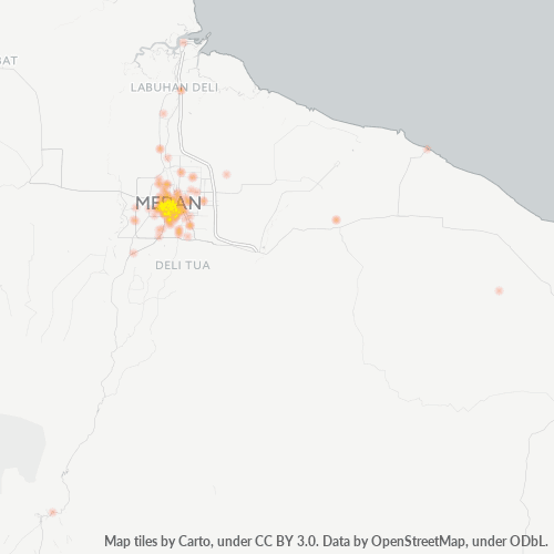 Dami ng Negosyo sa Postal Code 20152 - Medan, Sumatera Utara