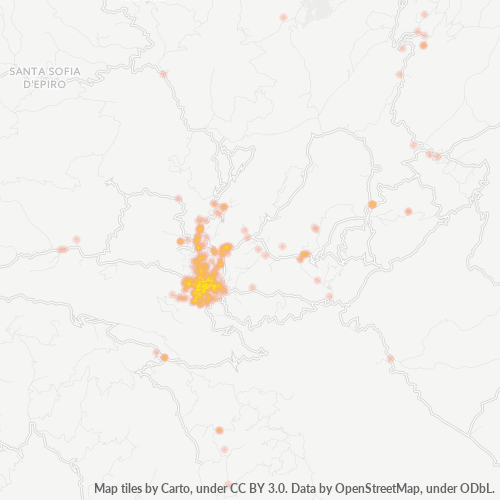 Dami ng Negosyo sa Postal Code 87041 - Acri, Calabria