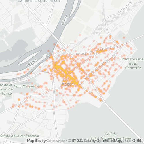 Dami ng Negosyo sa Postal Code 78300 - Poissy, Pulo ng Pransiya
