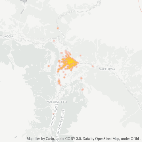 Dami ng Negosyo sa Postal Code 23032 - Bormio, Lombardy