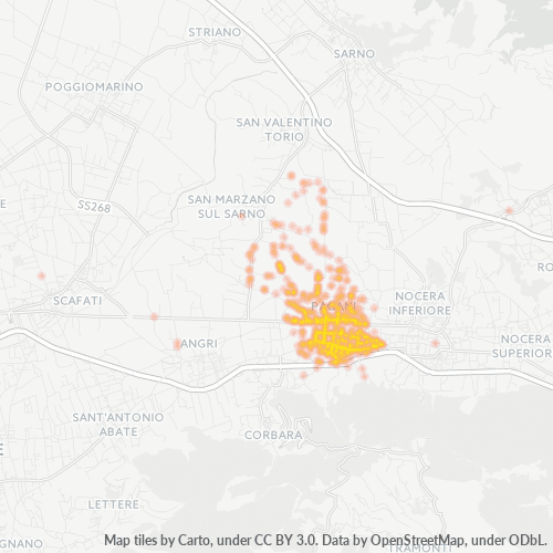Dami ng Negosyo sa Postal Code 84016 - Pagani, Campania