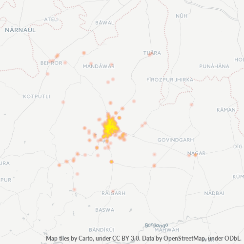 Dami ng Negosyo sa Postal Code 301001 - Alwar, Rajasthan