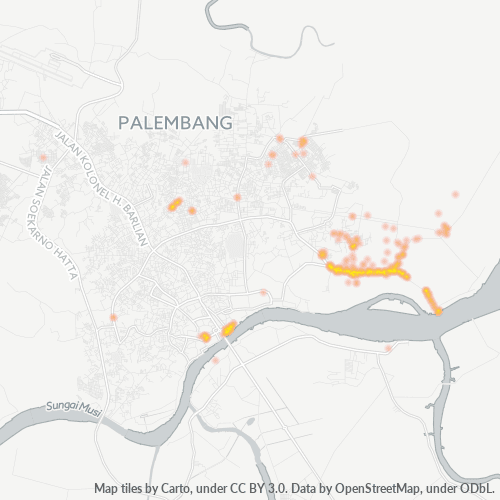 Dami ng Negosyo sa Postal Code 30161 - Palembang, Sumatera Selatan