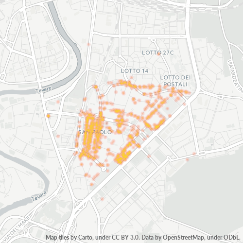 Dami ng Negosyo sa Postal Code 00145 - Roma, Lazio