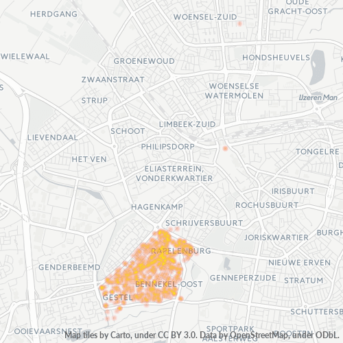 Dami ng Negosyo sa Postal Code 5654 - Eindhoven, Provincie Noord-Brabant