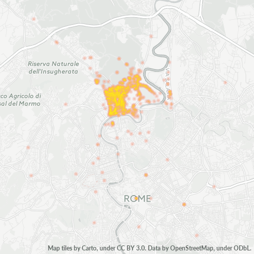 Dami ng Negosyo sa Postal Code 00191 - Roma, Lazio
