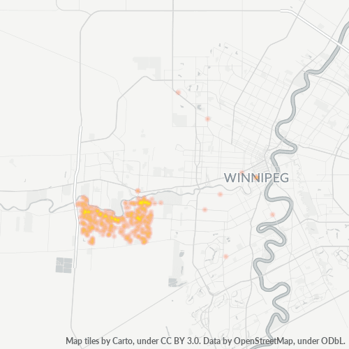 Dami ng Negosyo sa Postal Code R3R - Winnipeg, Manitoba