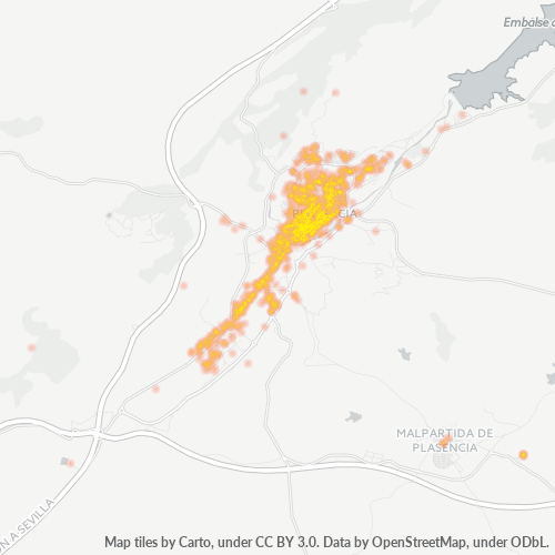 Dami ng Negosyo sa Postal Code 10600 - Plasencia, Extremadura