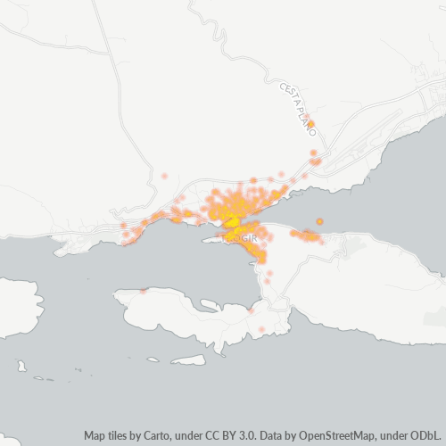 Dami ng Negosyo sa Postal Code 21220 - Trogir, Splitsko-Dalmatinska Županija