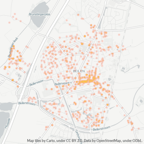Dami ng Negosyo sa Postal Code 9411 - Beilen, Provincie Drenthe