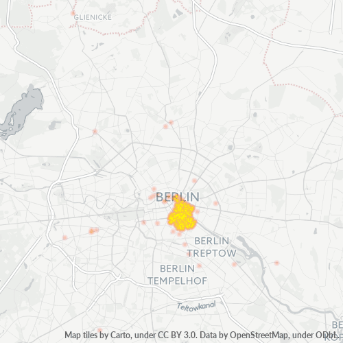 Konsentrasi Bisnis di Kode Pos 10179 - Berlin