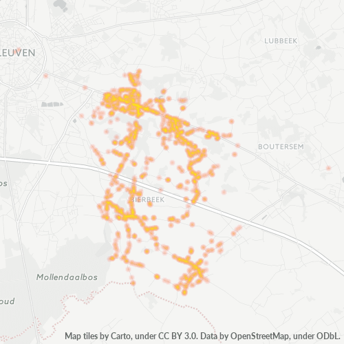 Bedrijfsconcentratie in Postcode 3360 - België