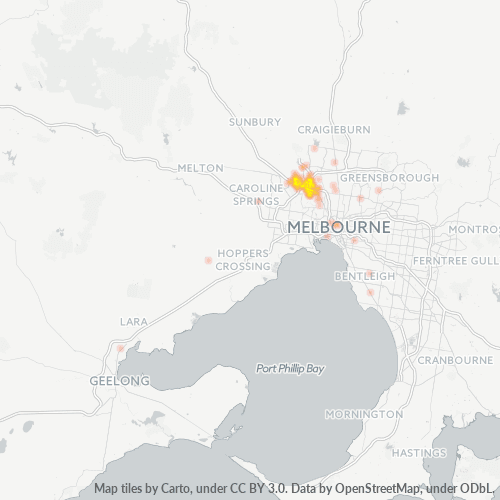 Dami ng Negosyo sa Postal Code 3042 - Niddrie, Victoria