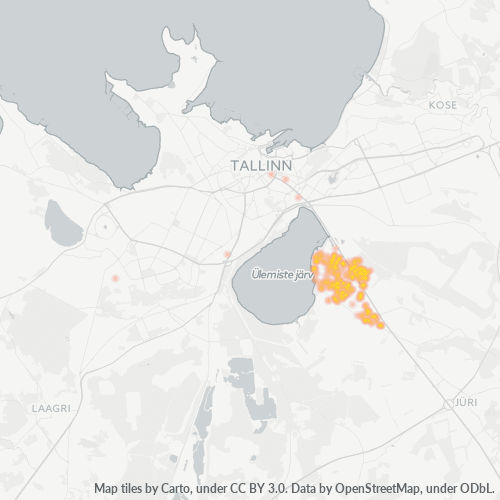 Dami ng Negosyo sa Postal Code 75312 - Peetri, Harjumaa