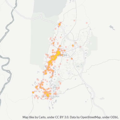 Dami ng Negosyo sa Postal Code 30200 - Ipoh, Perak
