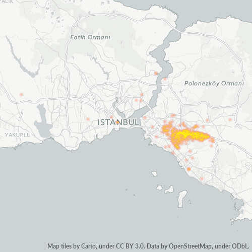 Mkusanyiko wa Biashara katika Posta 34758 - Akdere, Mkoa wa Mersin