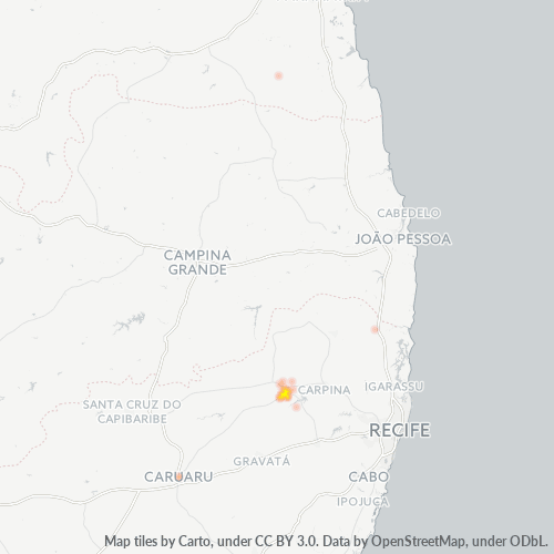 Concentració d'empreses a Codi Postal 55700-000 - Limoeiro, Pernambuco