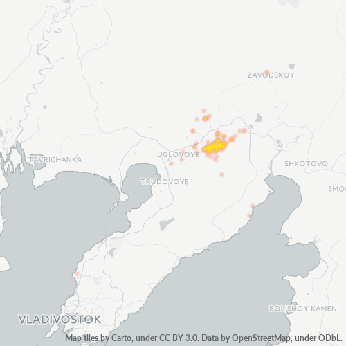 Dami ng Negosyo sa Postal Code 692760 - Artyom, Primorsky Krai
