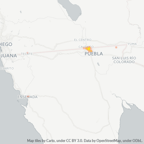 Dami ng Negosyo sa Postal Code 21270 - Mexicali, Baja California