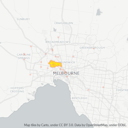 Dami ng Negosyo sa Postal Code 3032 - Footscray, Victoria