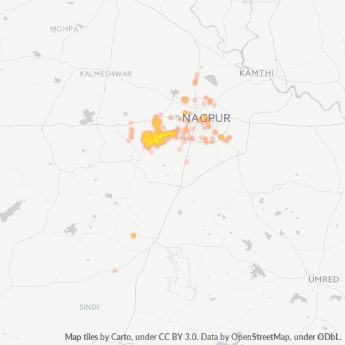 Dami ng Negosyo sa Postal Code 440016 - Nagpur, Maharashtra