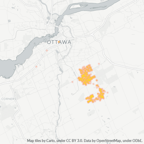 Dami ng Negosyo sa Postal Code K1T - Ottawa, Ontario