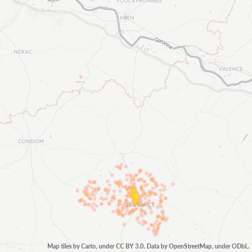 Dami ng Negosyo sa Postal Code 32500 - Goutz, Midi-Pyrénées