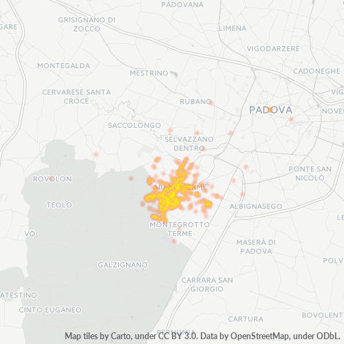 Dami ng Negosyo sa Postal Code 35031 - Italya