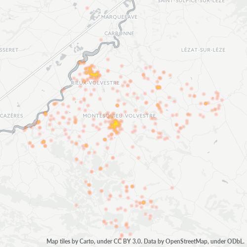 Dami ng Negosyo sa Postal Code 31310 - Lahitère, Midi-Pyrénées