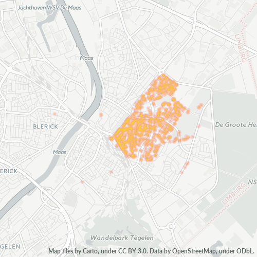 Dami ng Negosyo sa Postal Code 5913 - Venlo, Provincie Limburg
