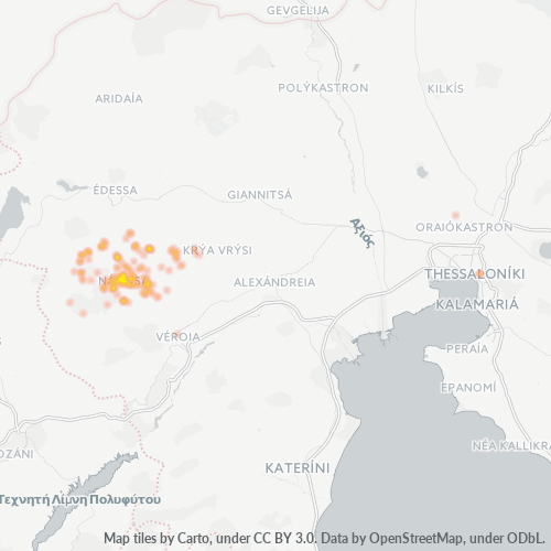 Dami ng Negosyo sa Postal Code 592 00 - Central Macedonia