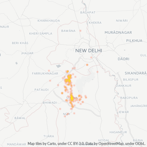 Dami ng Negosyo sa Postal Code 122103 - Gurgaon, State of Haryāna