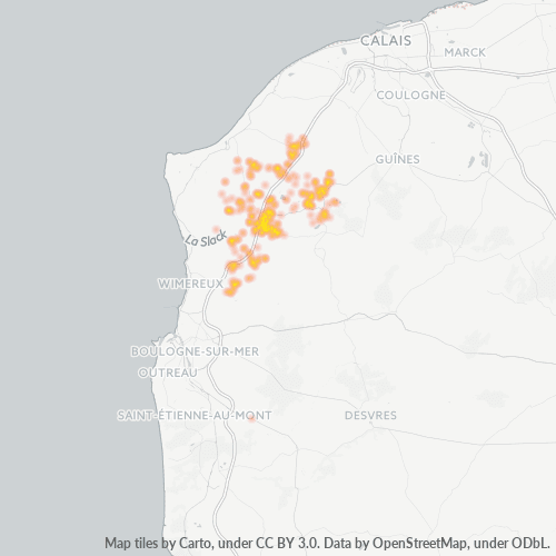 Dami ng Negosyo sa Postal Code 62250 - Audembert, Nord-Pas-de-Calais