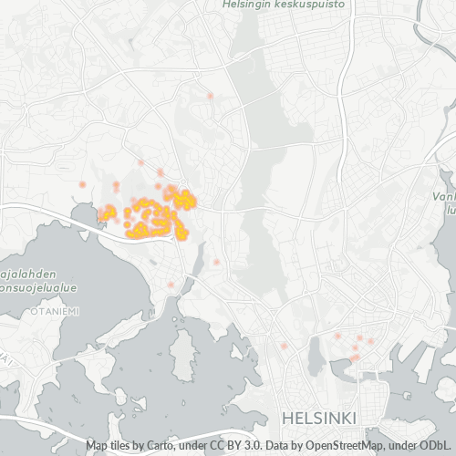 Dami ng Negosyo sa Postal Code 00350 - Vallila, Uusimaa
