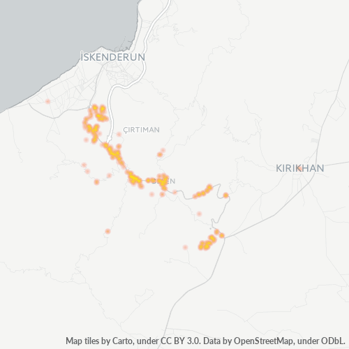 Dami ng Negosyo sa Postal Code 31350 - Belen, Hatay Province