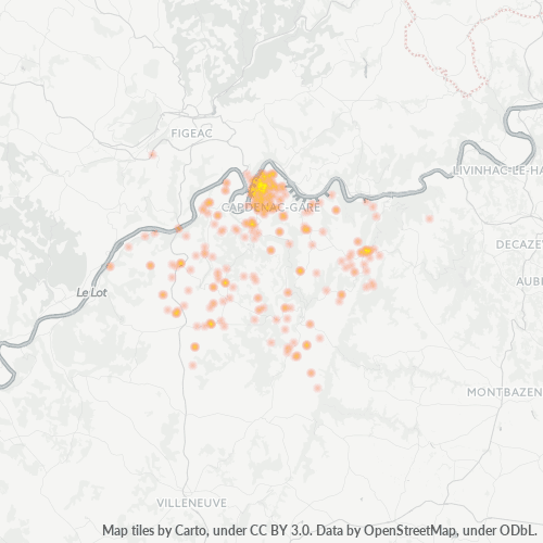Dami ng Negosyo sa Postal Code 12700 - Capdenac, Midi-Pyrénées